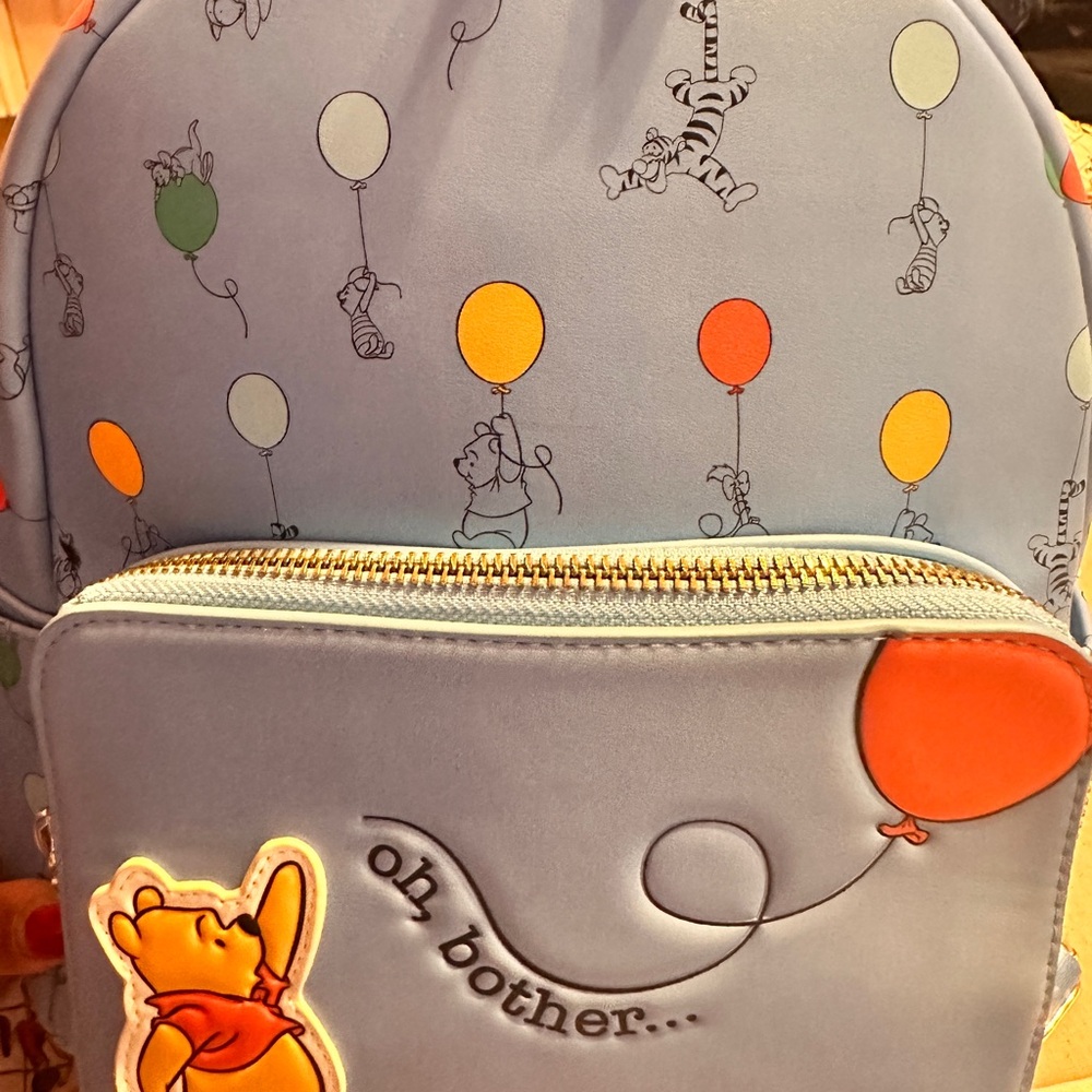 Disney Danielle Nicole Pooh Balloon Backpack